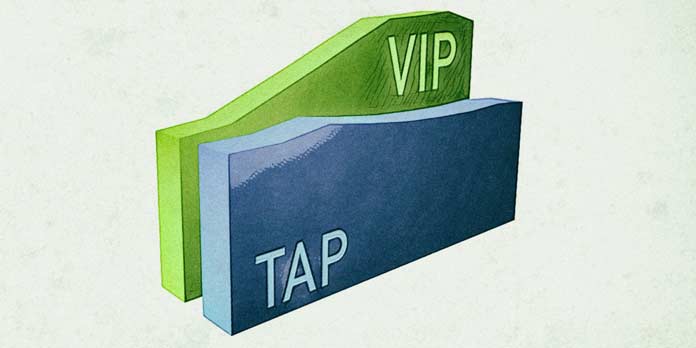 VIP og TAP – 2008-2016