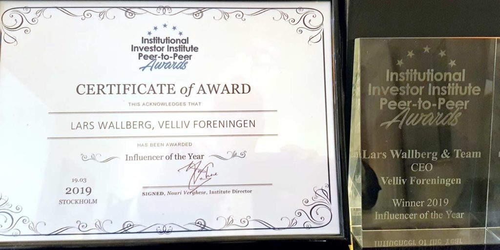 Velliv – Influencer of the Year – 2019