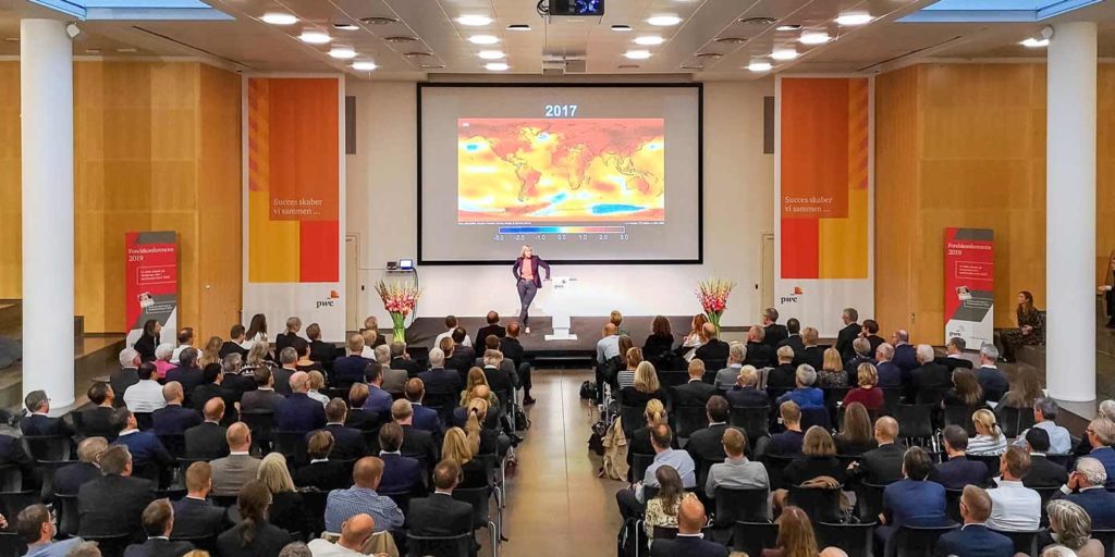 Connie Hedegaard, PwC's fondskonference 2019 (foto Jakob Thomsen)